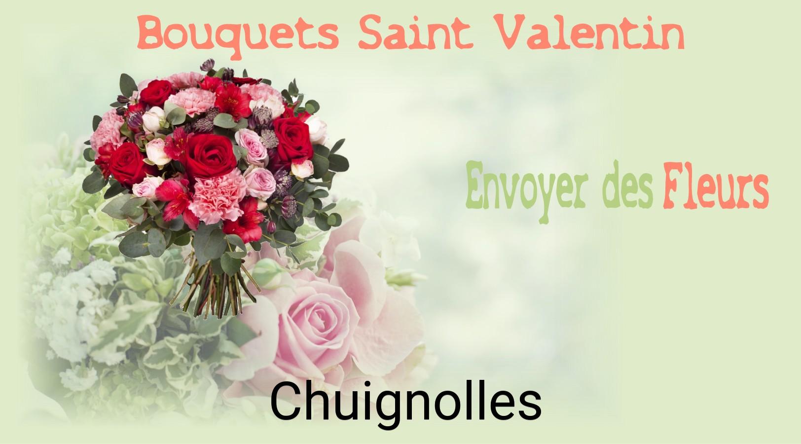 Roses de Saint-Valentin livrées à Chuignolles